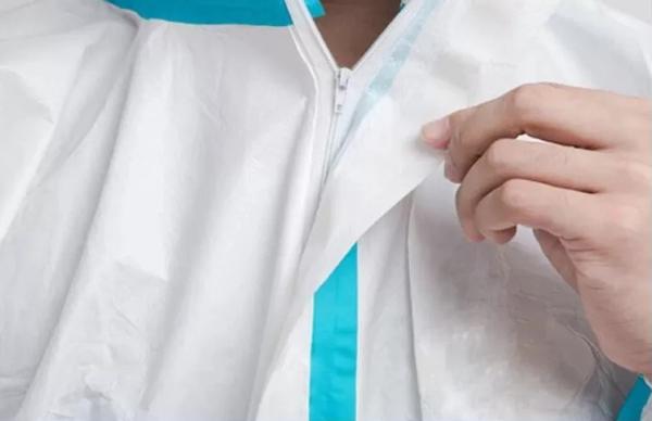 Water Resistant Disposable Body Suit Chemical Protective Excellent Heat