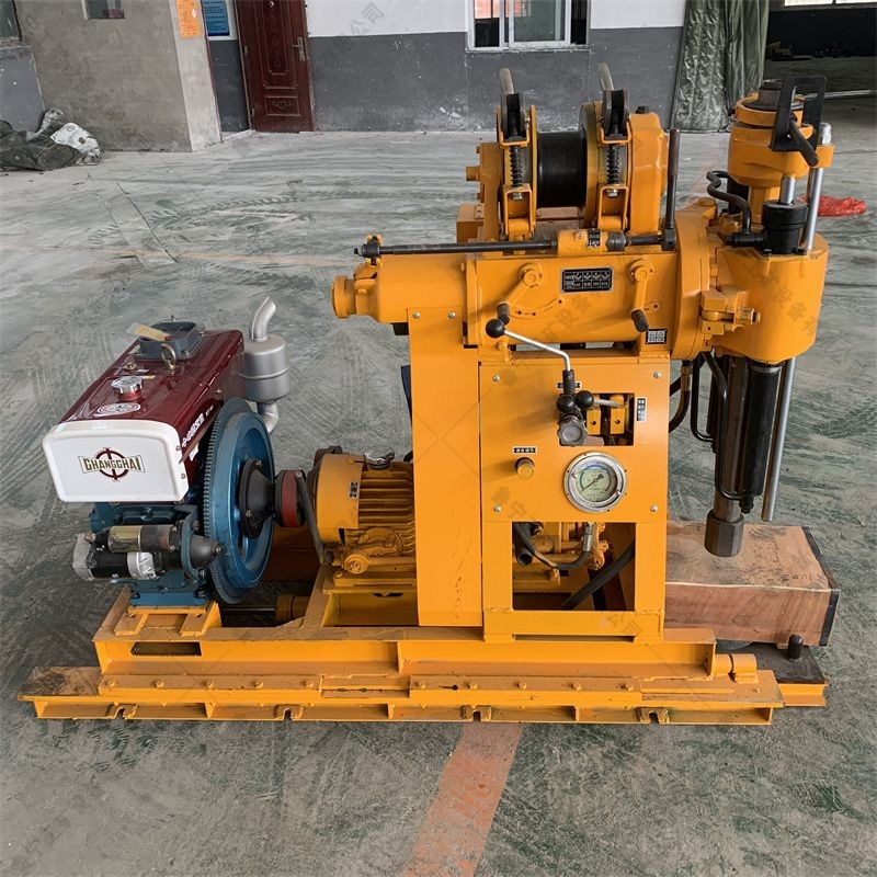 Portable Wheel Mounted Spt Soil Investigation Geotechnical Exploration Core Drilling Rig