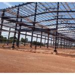 H Section Commercial Building Steel Structure Industrial Structural Fabrication