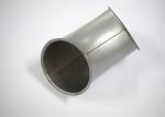 Stamping Round Shape Dust Collection Pipe , Stainless Steel Sanitary Tube