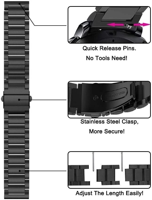 Titanium WatchBand for GaLaxy Watch 5 4 40mm 44mm 45mm Lightweight and Comfortable