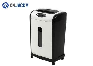 Quality Cross Cut Credit Card Shredder Machine , 15 Sheet Paper And CD Shredder Machine wholesale