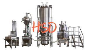 Quality Solid Dosage 120kg Granulation Production Line wholesale