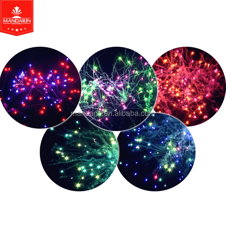 Pyrotechnics Standard Fireworks 100 Shots Fan Cake Fireworks MD-105G