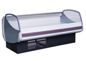 Quality Horizontal Butcher Display Fridge For Supermarket Cooked Foods Display wholesale