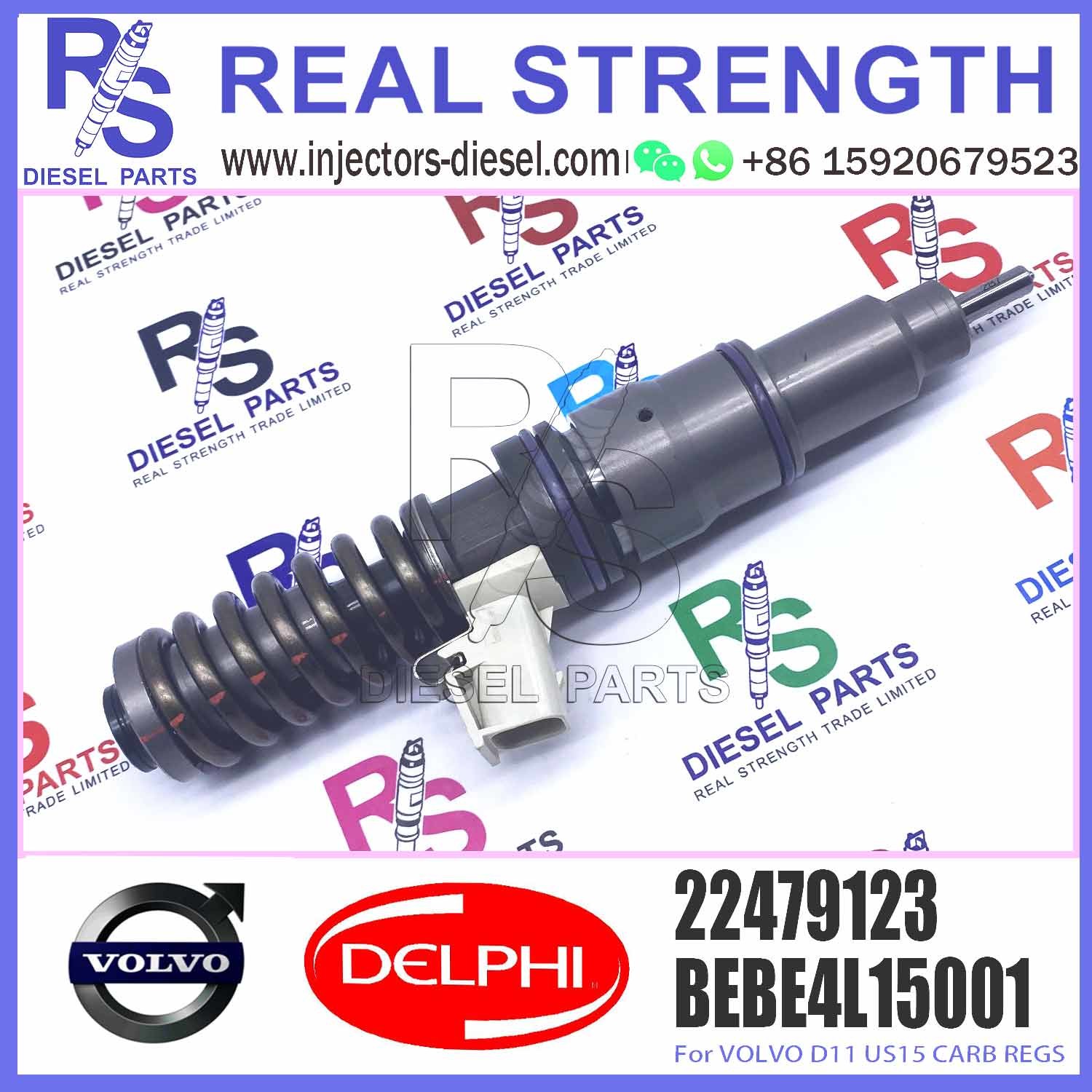 BEBE4L15001 Fuel Injector For VoIvo Engine 85020426 85020427 85141573 85144516 22479123