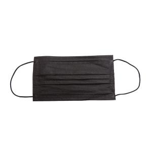 Quality EN14683 Type IIR Adult Black Disposable Face Mask Non Woven PPE wholesale