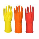Light Weight Kitchen Dip Flock Lined Dishwashing Gloves