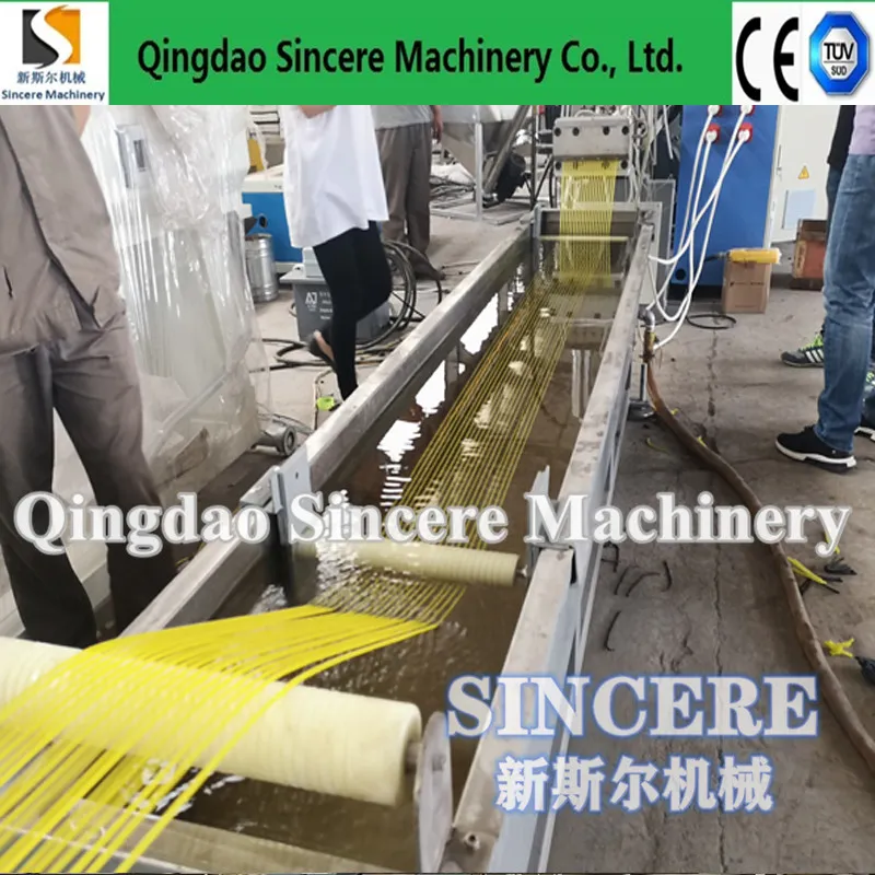 Plastic Granulation Line with Parallel Twin Screws Extruder 1000-1500kgh