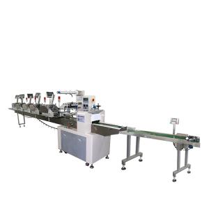 Quality Counting Feeders Heat Seal 120bags/Min Card Packaging Machine wholesale