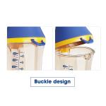 90° Extra Wide Angle Flip Cap Baby Bottle Breast Like Off Center Soft Nipple