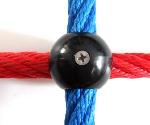 Quality Solid Cross Connector Playground Spare Parts PA6 Material wholesale
