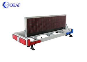 Quality Flip Screen Emergency LED Vehicle Warning Lights 48W Communications Command wholesale