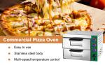 Electric Commercial Bakery Kitchen Equipment with Inner Size 400*400*150mm