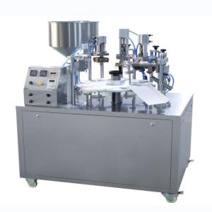 Quality Semi-Auto Cosmetic Cream Plastic Tube Filling And Sealing Machine wholesale