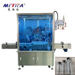 Twin Heads Juice Bottle Capping Machine High Speed Rotary
