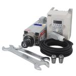 High Frequency 2.2kw 300Hz 18000rpm ER25 Square Air Cooled CNC Spindle Motor