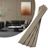 Buy cheap Wood Strip Sound Absorbing Panel For Studio Living Room Wall Decor Veneer MDF from wholesalers