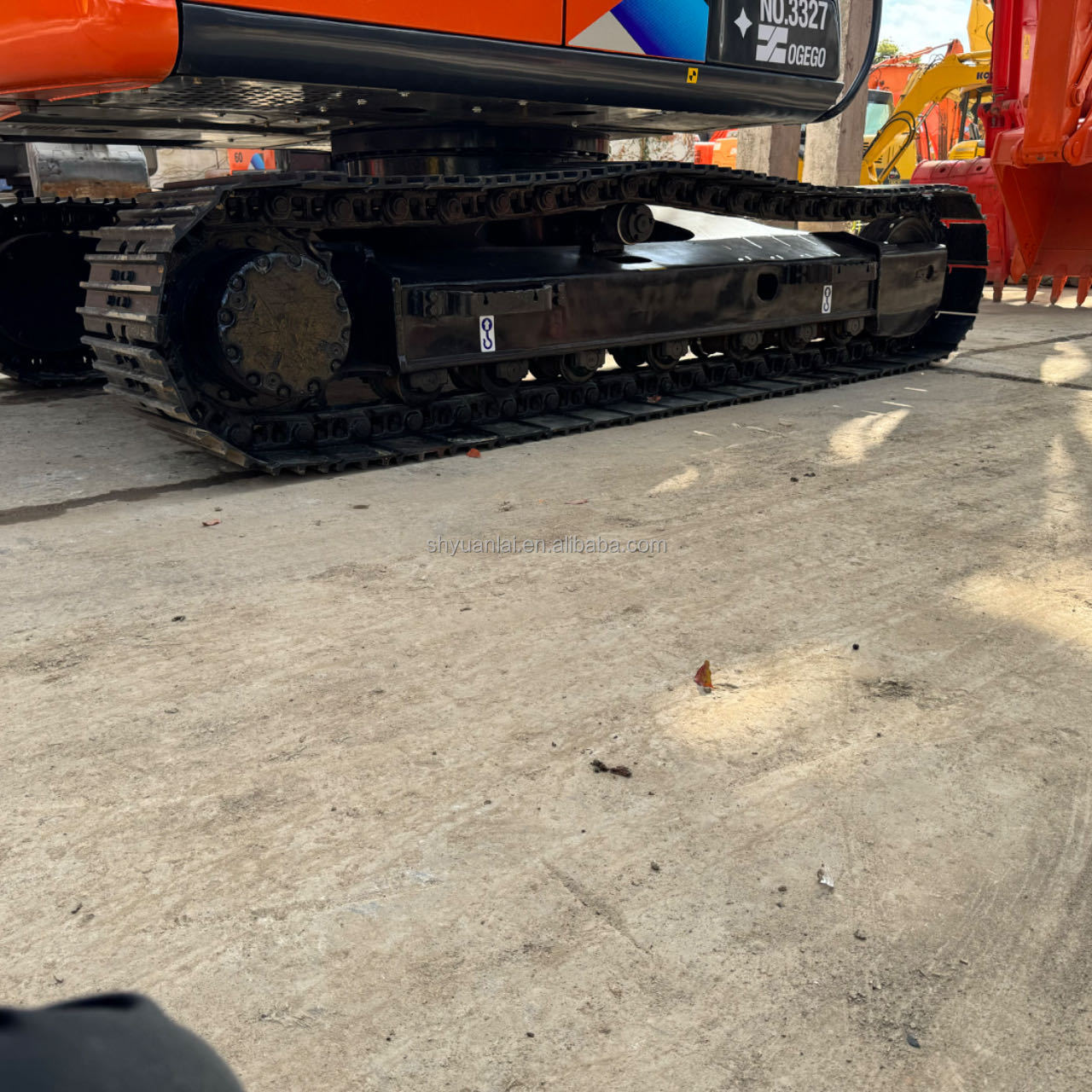 Good Condition ISUZU Engine Used Hitachi Excavator ZX120 High Precision High Comfort