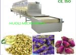 Industrial Microwave Drying Flower Dryer Machine Tunnel Type Flower Dehydrator