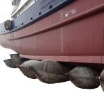Durable Marine Inflatable Rubber Airbag Ship Launching / Docking
