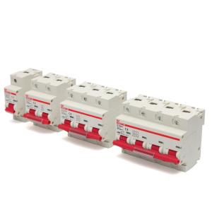 China Thermal Magnetic 1P 2P 3P 4P Mcb Circuit Breaker NC100 125A 10kA D Curve on sale