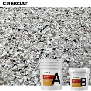 Quality High Gloss Blending Color Epoxy Flake Floor Coating For Hangars Aircraft Facilities wholesale