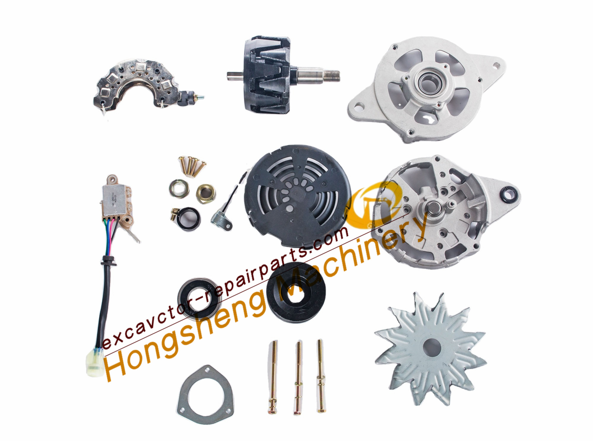 NT855 CAT 3306 Engine Excavator Repair Parts Generator 20SI 24V 35A 3016627