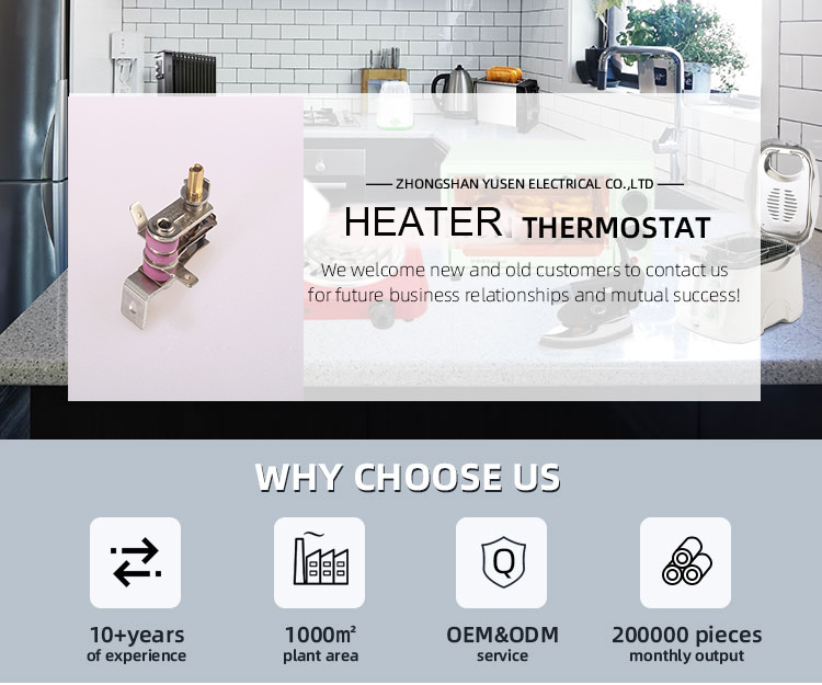 Other Home Appliance Parts KST Thermostat with Adjustable Temperature Range 50-250 C