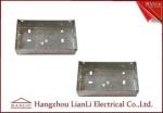 Custom Outdoor Waterproof Metal Electrical Gang Box Pre Galvanized