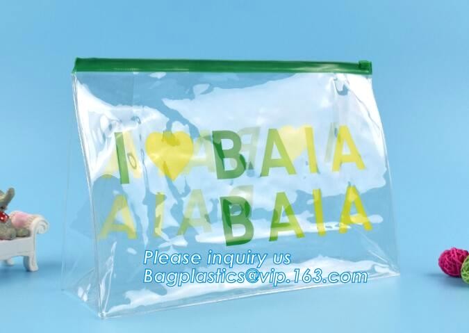 PVC Blanket /Pillow bag PVC Header bag PVC Card sleeve PVC Hanger bag, slider zipper pvc pouch clear vinyl pvc k b