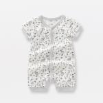 Baby Rompers Wholesale Fashion Romper Short Sleeve Baby Solid Bodysuit