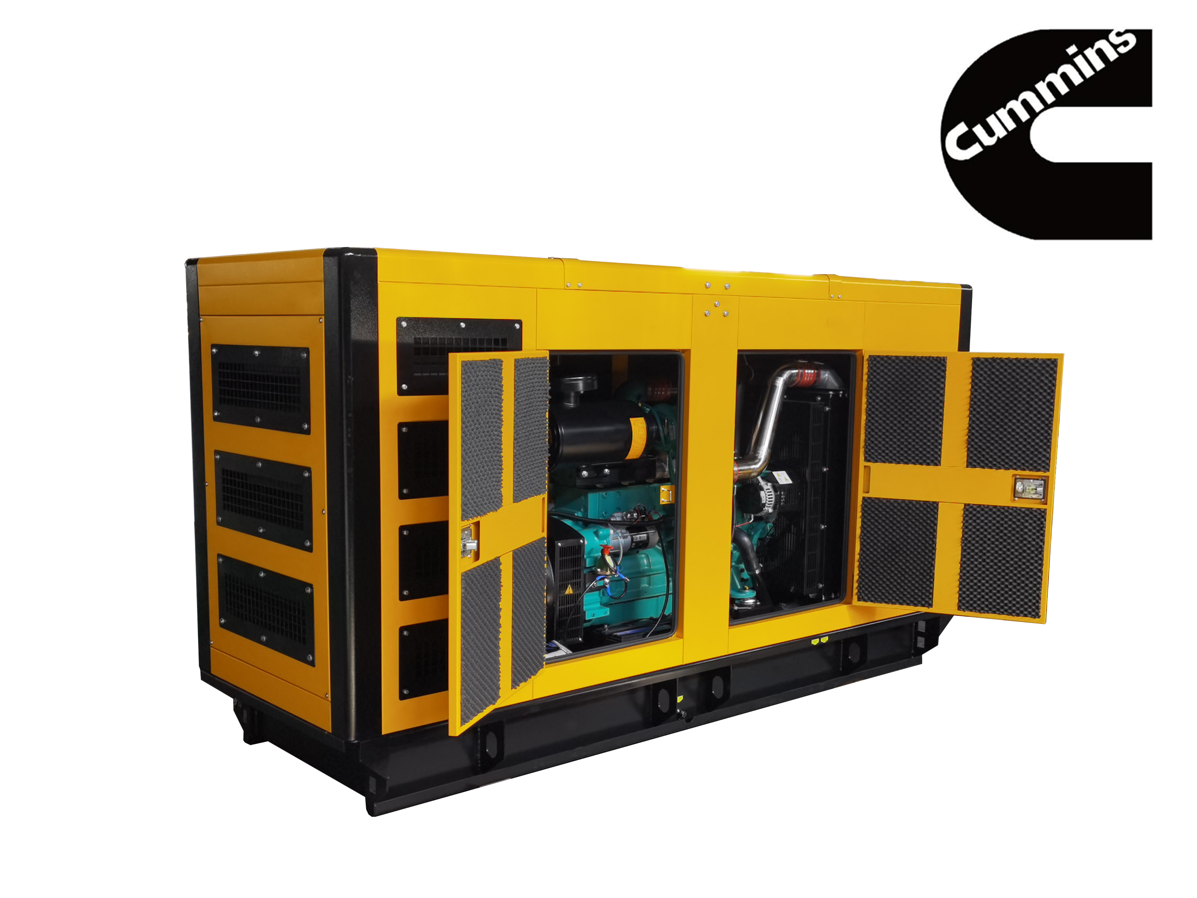 60Hz 250kVA Cummins Generator Set, 6CTAA8.3-G2 , Super Silent Type Generator , Fast Delivery Time