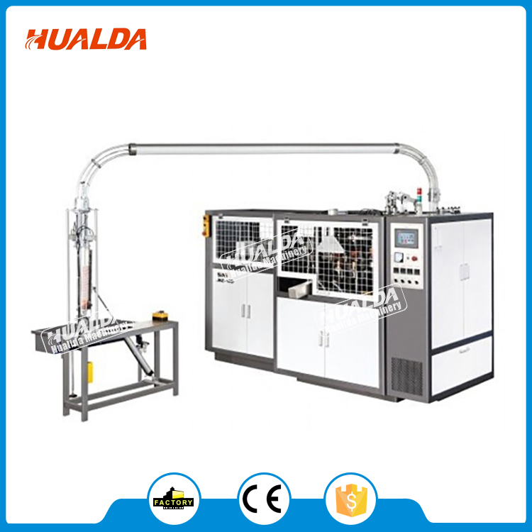 Energy Saving Paper Cup Forming Machine , Double Wall Paper Cup Machine