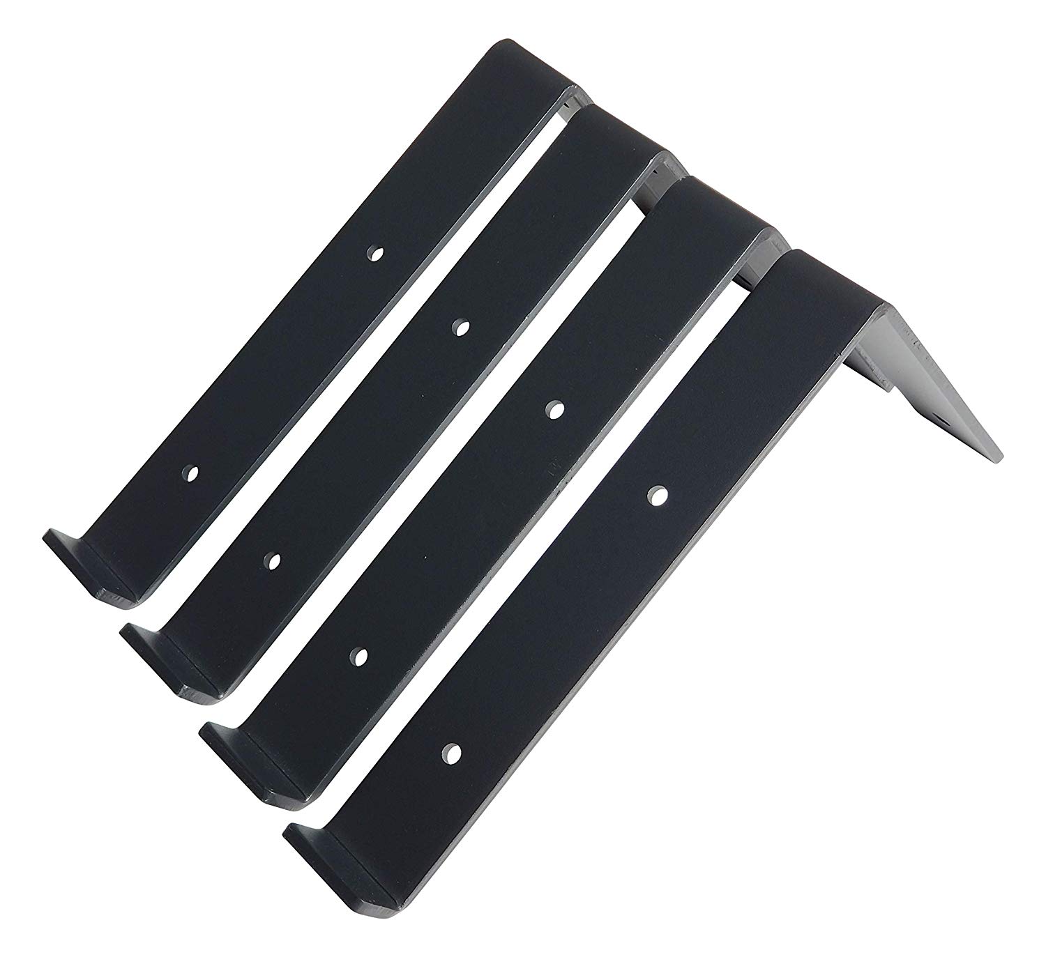Powder Coated Triangle Bracket Decorative Shelf Support for Wall Mounted Shelves