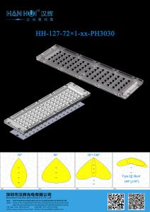 Quality 72 Pieces 3030 LEDs Easy Installation High Power LED Light Lens For Flood Lighting Street Lighting wholesale
