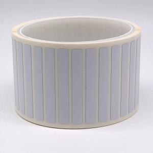 Quality 50.8x6.35mm High Temperature Adhesive Labels 1mil White Gloss Polyimide Label For Anti-Static wholesale