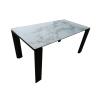 Buy cheap 1500mm Customized Size Ceramic Top Dining Room Table Stain Resistant KD from wholesalers
