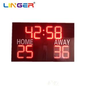 Quality Ac110v Ip65 Dip Led Football Scoreboard In Qatar World Cup Season wholesale