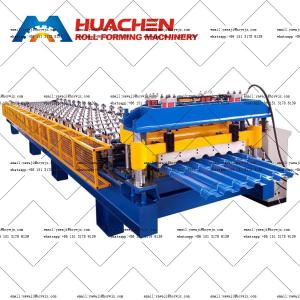 Quality Automatic Roofing Glazed Tile Roll Forming Machine wholesale