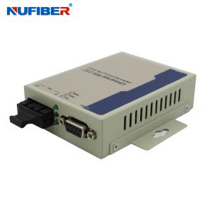 Quality MM 2km Rs232 To Fiber Optic Converter Fiber Modem CE Certificate Serial to Fiber Converter wholesale