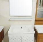 80 X48/cm hanging cabinet / PVC bathroom cabinet / wall cabinet / white color