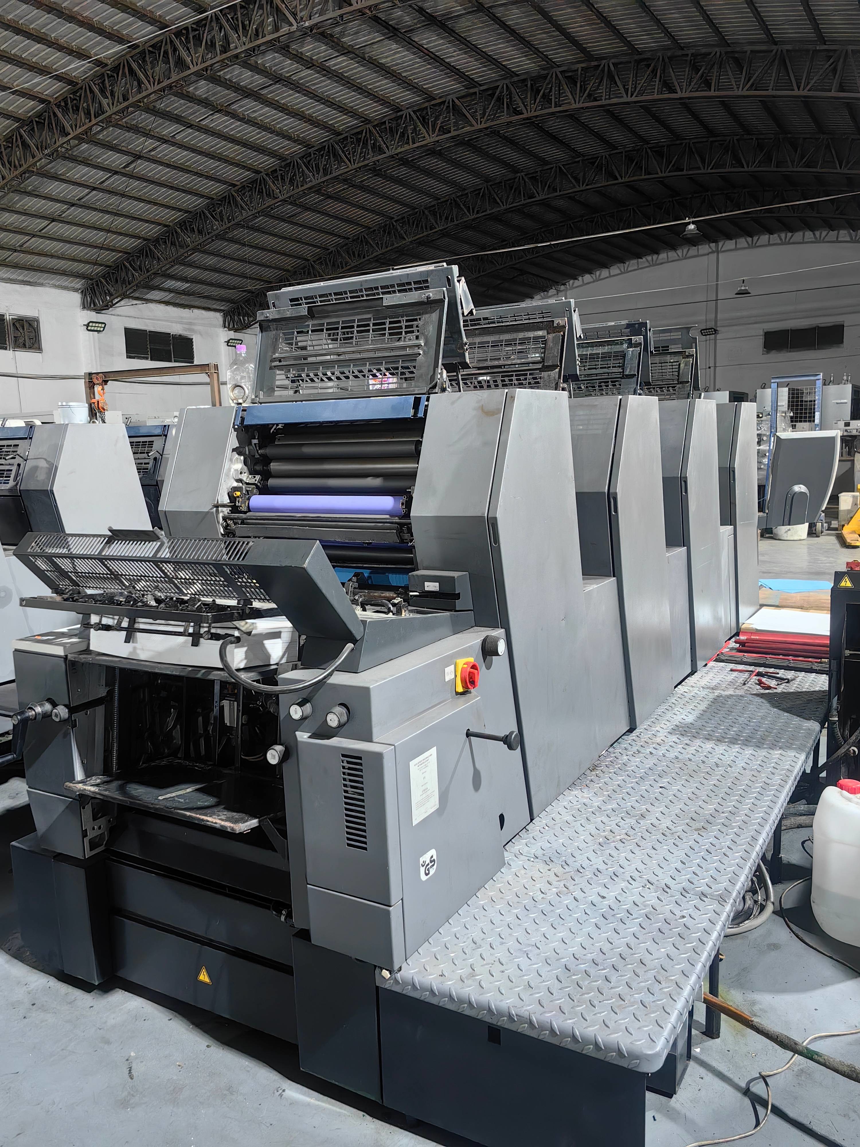Offset GTO52-4 Press Heidelberg Printing Machine 52*36cm