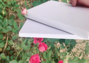 Quality Outdoor Display Rigid PVC Foam Board Salt Water Resistant 4FT * 8FT * 3 / 16IN wholesale