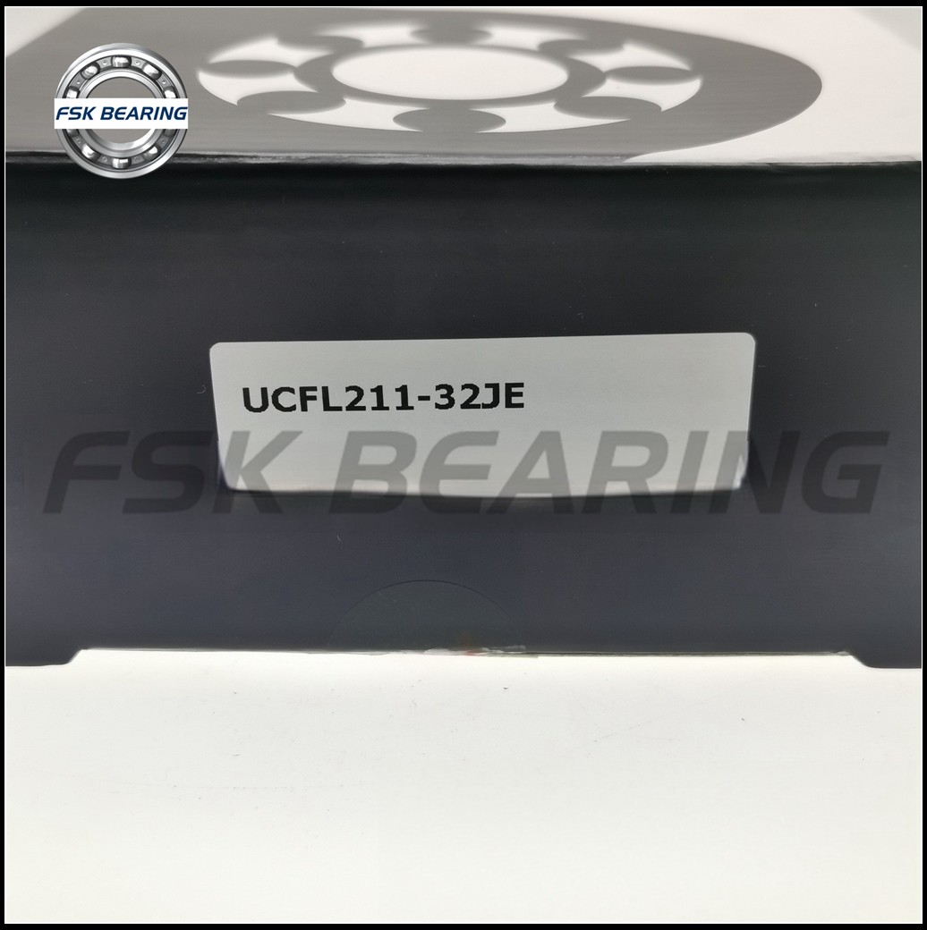Cast Iron UCFL211-32JE UCFL211-200D Plummer Block And Flanged Housing Units ID 50.8mm OD 224mm