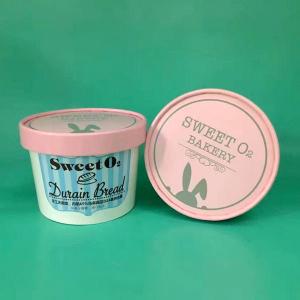 Quality 12 Oz Ice Cream Paper Cups With Print Double Pe Lined Food Grade Paperboard wholesale