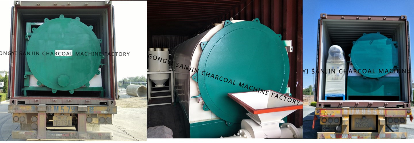 Wood Charcoal Carbonization Furnace For BBQ Home Heating