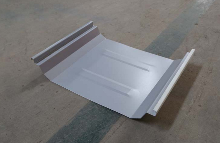 Shaft 75mm Boltless Roof Panel Forming Machine