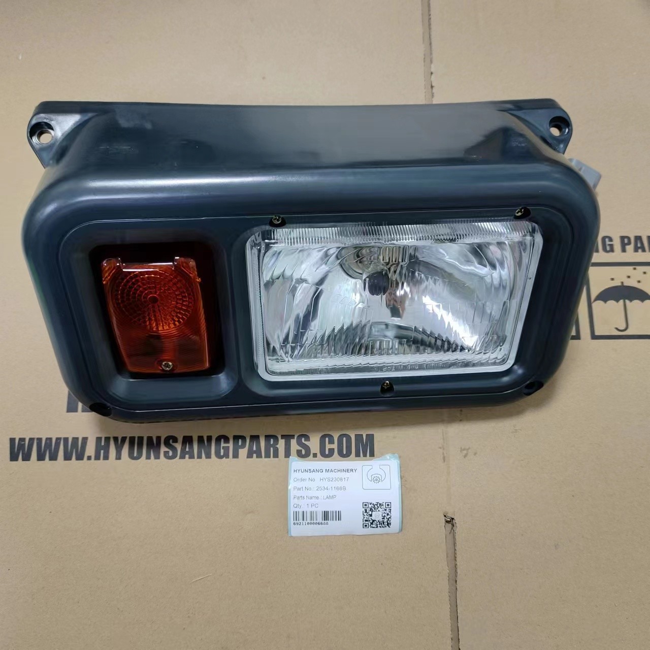 Front Combi Left Lamp 2534-1168B 25341168B For 140W-V 160W-V