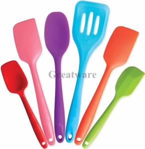 Quality 6-Piece Silicone Baking Set - Spatulas, Spoons &amp; Turner wholesale